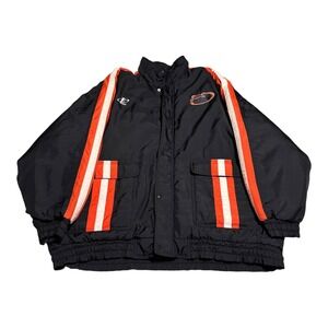 Vintage 90s Logo Athletic Pro Line Cincinnati Bengals Oversized Jacket Men's 2XL